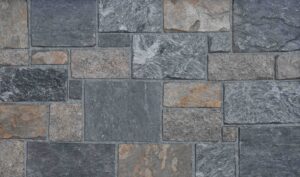 Pangaea® Natural Stone – Castlestone, Providence with half inch mortar joints