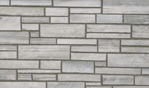 Pangaea® Natural Stone – Ledgestone, Grigio with half inch mortar joints
