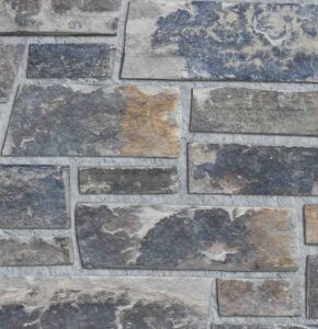 Pangaea® Natural Stone – Quarry Ledgestone®, Thunder Ridge with half inch mortar joints