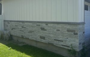 Versetta Stone® - Wainscot Cap Sill, Stone Grey