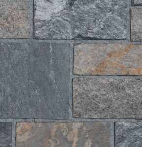 Pangaea® Natural Stone – Castlestone, Providence avec demi pouce joints de mortier