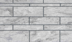 Pangaea® Natural Stone - Metropolitan, Yukon Texturé avec demi pouce joints de mortier