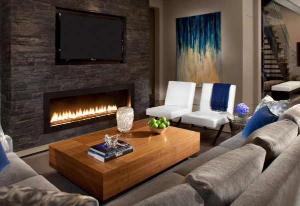 Living Rooms & Fireplaces - CSI – Continental Stone Industries